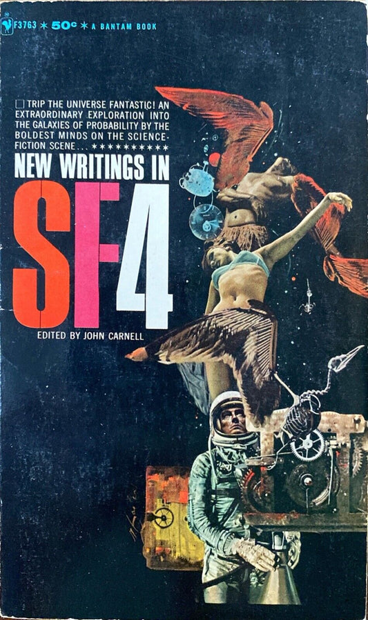 New Writings in SF4 edited by John Carnell 1968 Bantam F3763 Paperback
