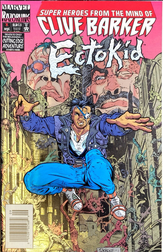 Marvel Comics Ectokid #1 Modern Age 1993 Newsstand Clive Barker