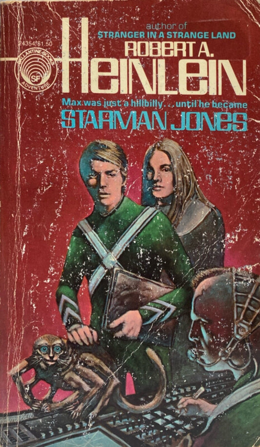 Starman Jones by Robert Heinlein 1976 Ballantine Paperback