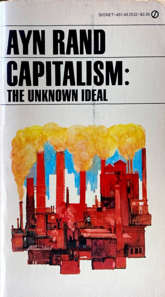 Capitalism: The Unknown Ideal by Ayn Rand Signet AE2532 Paperback