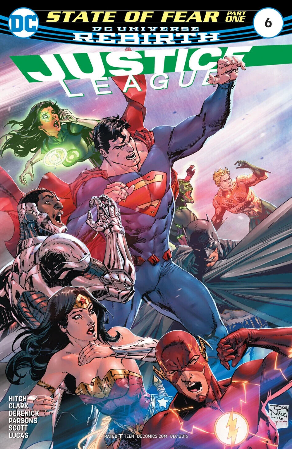 DC Comics Justice League #6 Modern Age 2016