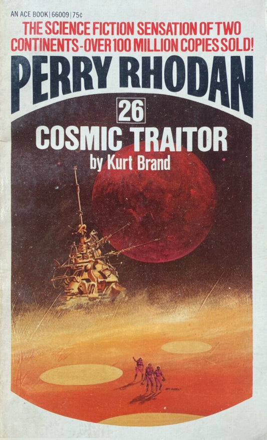 Perry Rhodan 26: Cosmic Traitor by Kurt Brand 1973 Ace Paperback