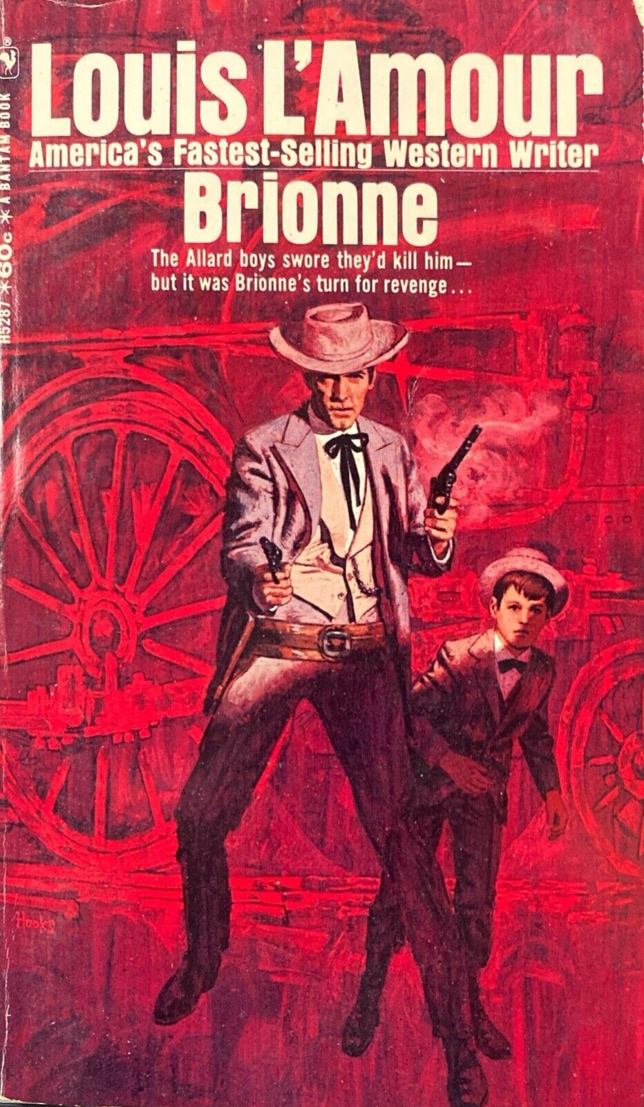 Brionne by Louis L'Amour 1968 Bantam H5287 Paperback