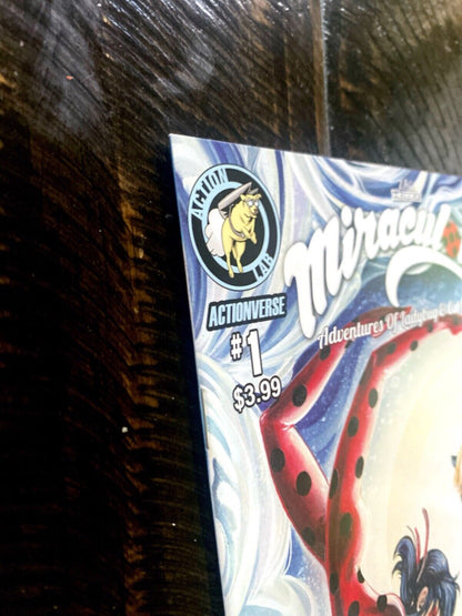 Action Lab Comics Miraculous Adventures of Lady Bug and Cat Noir #1 Variant