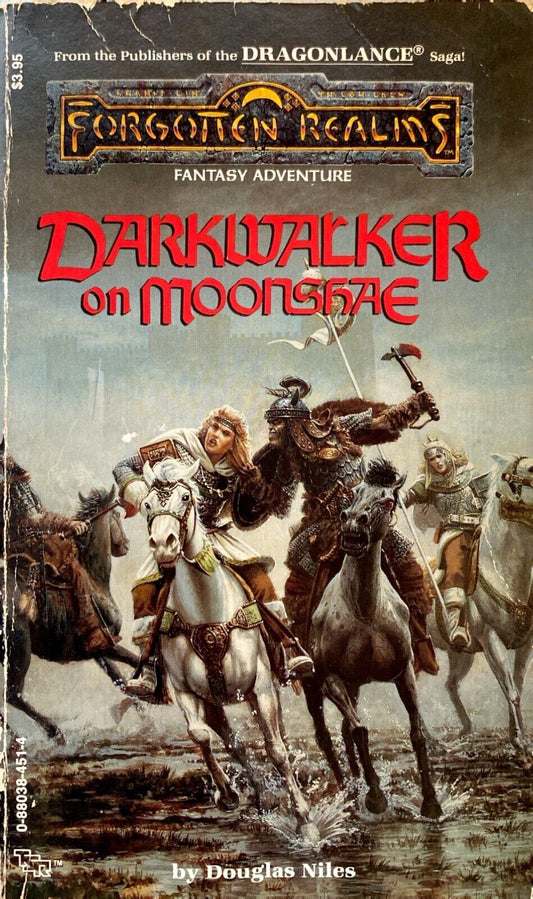 Darkwalker on Moonshae by Douglas Niles 1987 TSR Paperback D&D Forgotten Realms