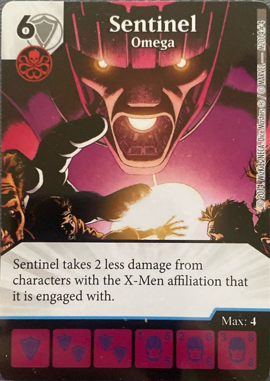 Wizkids Marvel Dice Masters Sentinel Omega Promo