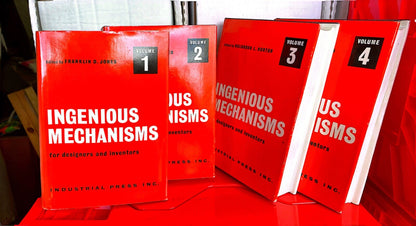 Ingenious Mechanisms for Designers and Inventors, 1964-1967, 4 Volume Hardcover