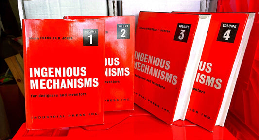 Ingenious Mechanisms for Designers and Inventors, 1964-1967, 4 Volume Hardcover