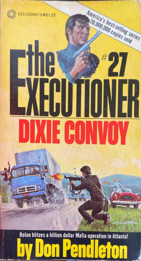 Dixie Convoy by Don Pendleton 1976 Pinnacle Paperback Executioner #27
