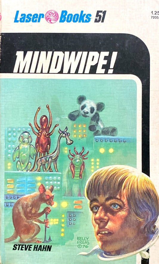 Mindwipe! by Steve Hahn 1976 Laser Paperback #51