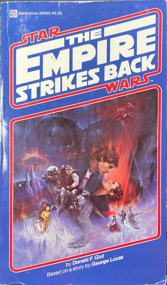 Star Wars The Empire Strikes Back by Donald Glut 1980 Del Rey 28392 Paperback