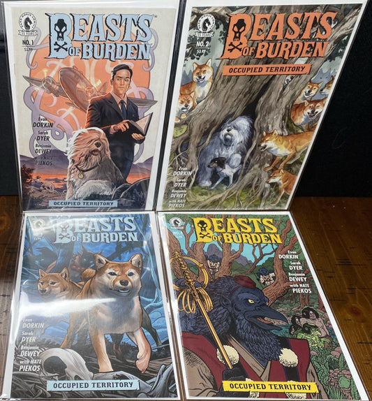Dark Horse Comics Beasts of Burdern: Occupied Territory #1-4 Modern Age Complete