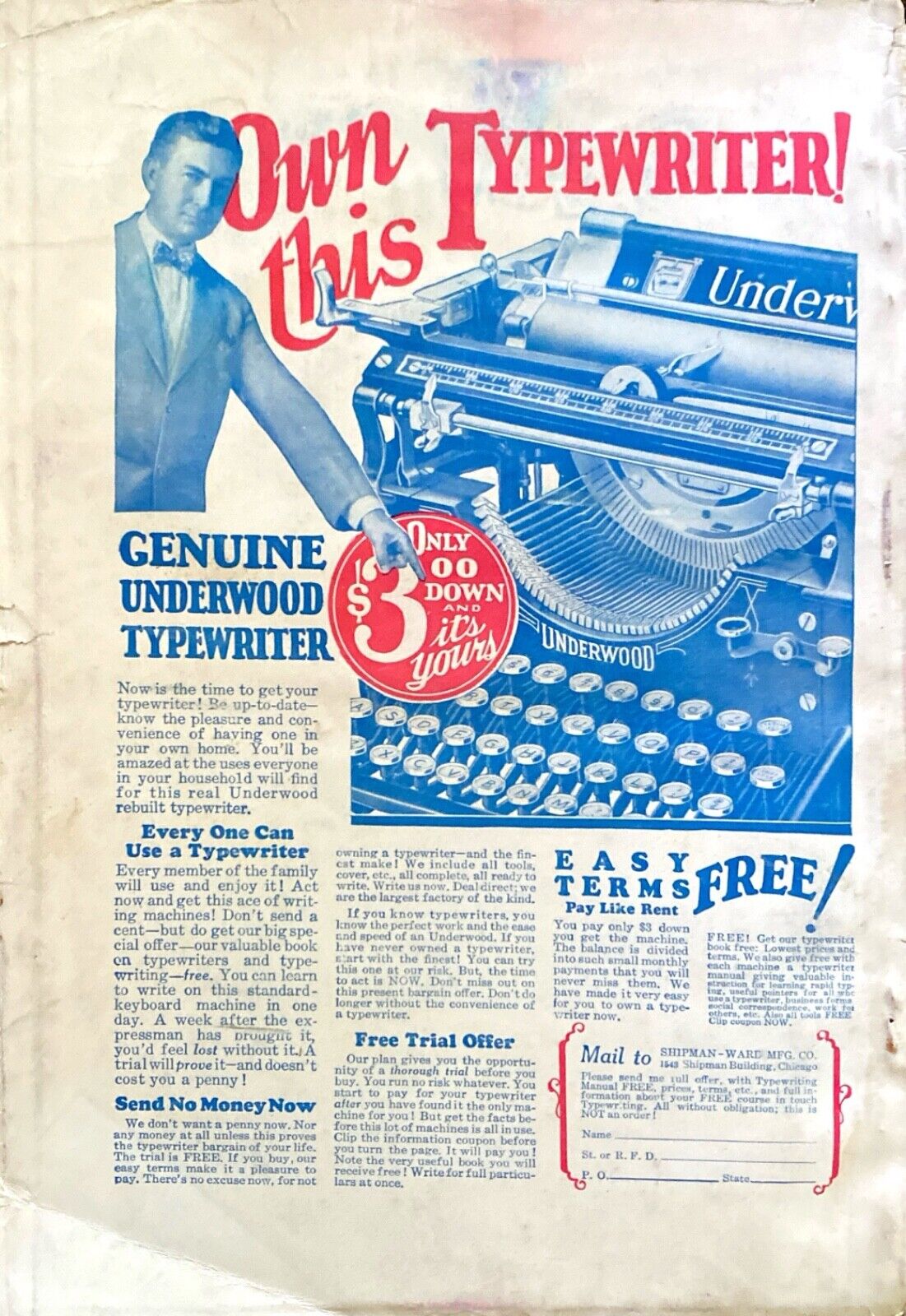 The Wide World Magazine No. 347 Vol. 58 March 1927 London Pulp