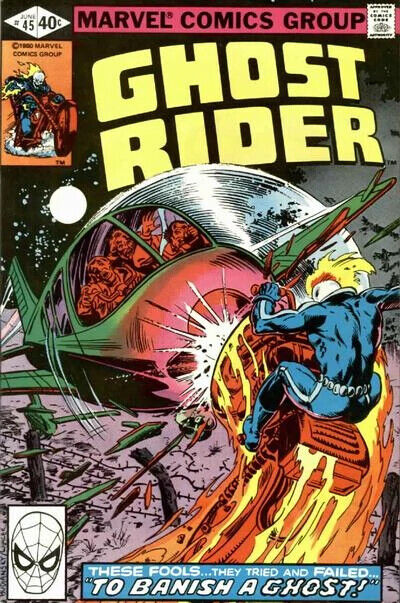 Marvel Comics Ghost Rider #45 Bronze Age 1980