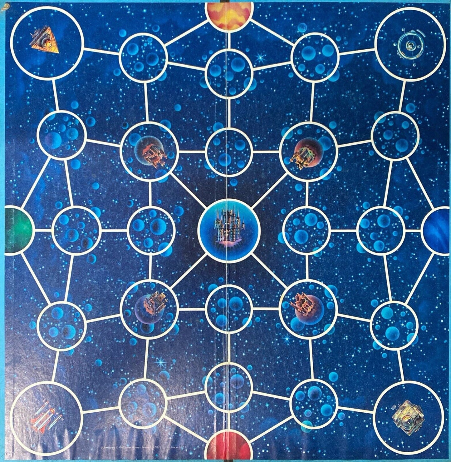 Parker Brothers Shadowlords! Complete Space Combat Diplomacy Game 1983