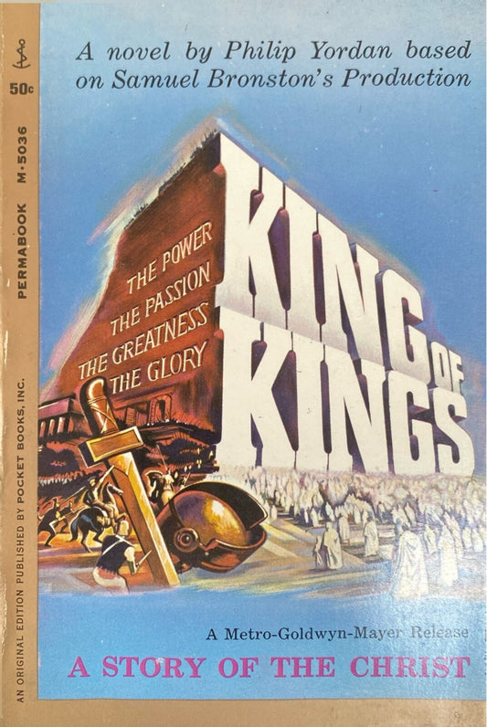 King of Kings by Philip Yordan 1961 Permabook M-5038 Paperback