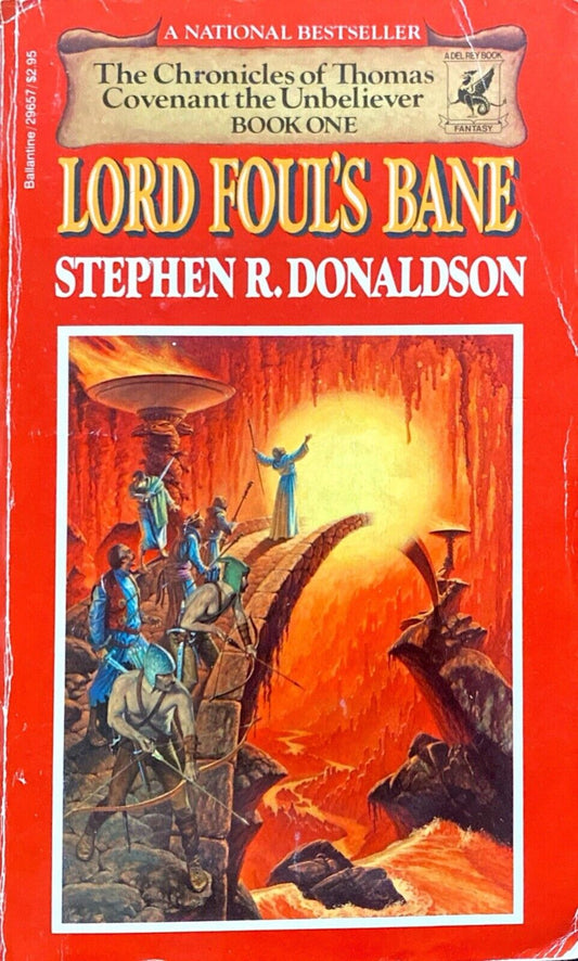 Lord Foul's Bane by Stephen R. Donaldson 1987 Ballantine Del Rey Paperback