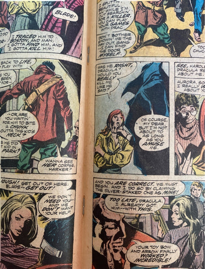 Marvel Comics Tomb of Dracula #41 Bronze Age 1976