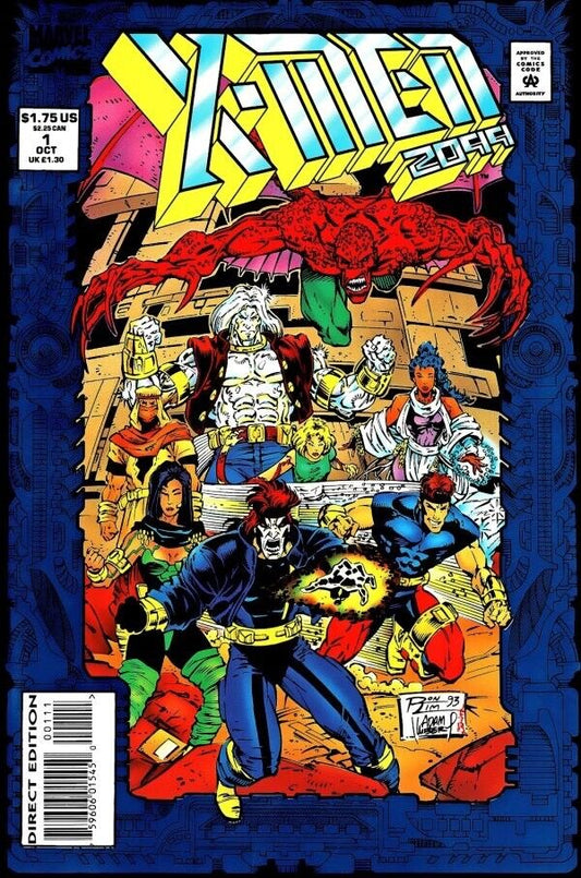 Marvel Comics X-Men 2099 #1 Modern Age 1993 Foil