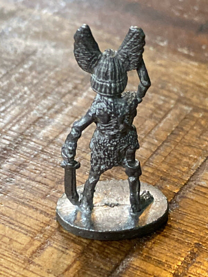 Royal Guardsman of the Undead Legion Standard Bearer TTRPG Pewter Mini 1985 D&D