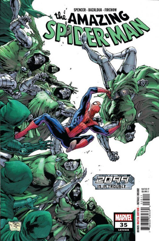 Marvel Comics Amazing Spider-man #35 (#836) Modern Age 2019 2099 is in Trouble