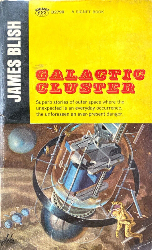 Galactic Cluster by James Blish 1959 Signet D2790 Paperback