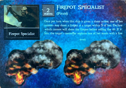 Pirates CSG of Davy Jones' Curse 048 Firepot Specialist (Pirate) Unpunched