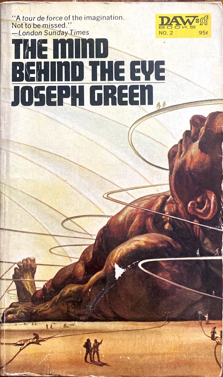 The Mind Behind the Eye by Joseph Green 1971 Daw UQ1002 Paperback