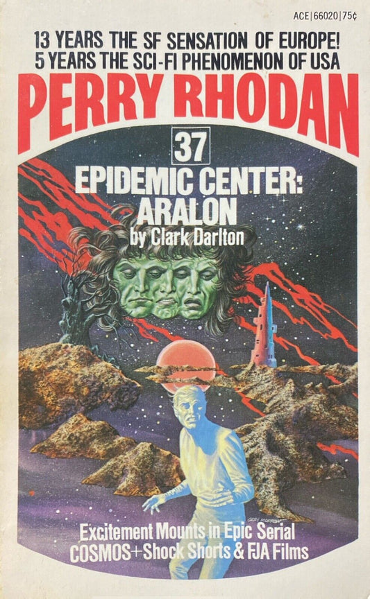 Perry Rhodan 37: Epidemic Center: Aralon by Clark Darlton 1974 Ace Paperback