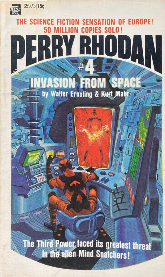 Perry Rhodan 4: Invasion From Space by W. Ernestine Kurt Mahr 1970 Ace Paperback