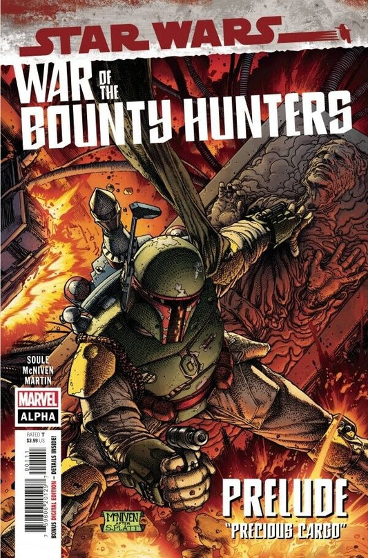 Marvel Comics Star Wars: War of the Bounty Hunters Alpha 2021 Variant Neal Adams