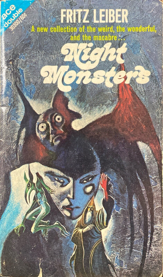 The Green Millennium/Night Monsters by Fritz Leiber 1969 Ace Double 30300