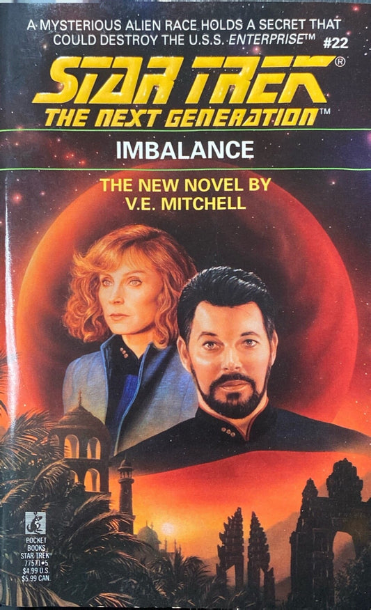 Star Trek: The Next Generation #22 - Imbalance by V.E. Mitchell Pocket Paperback