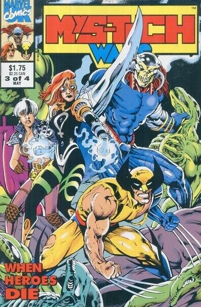 Marvel Comics UK Mys-Tech Wars #1-4 Modern Age 1993 Complete