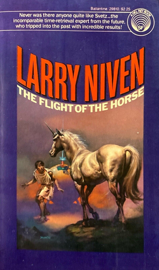 The Flight of the Horse by Larry Niven 1981 Ballantine Del Rey Paperback