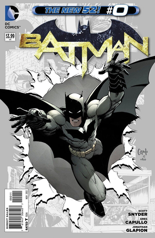 DC Comics Batman #0 Modern Age 2012