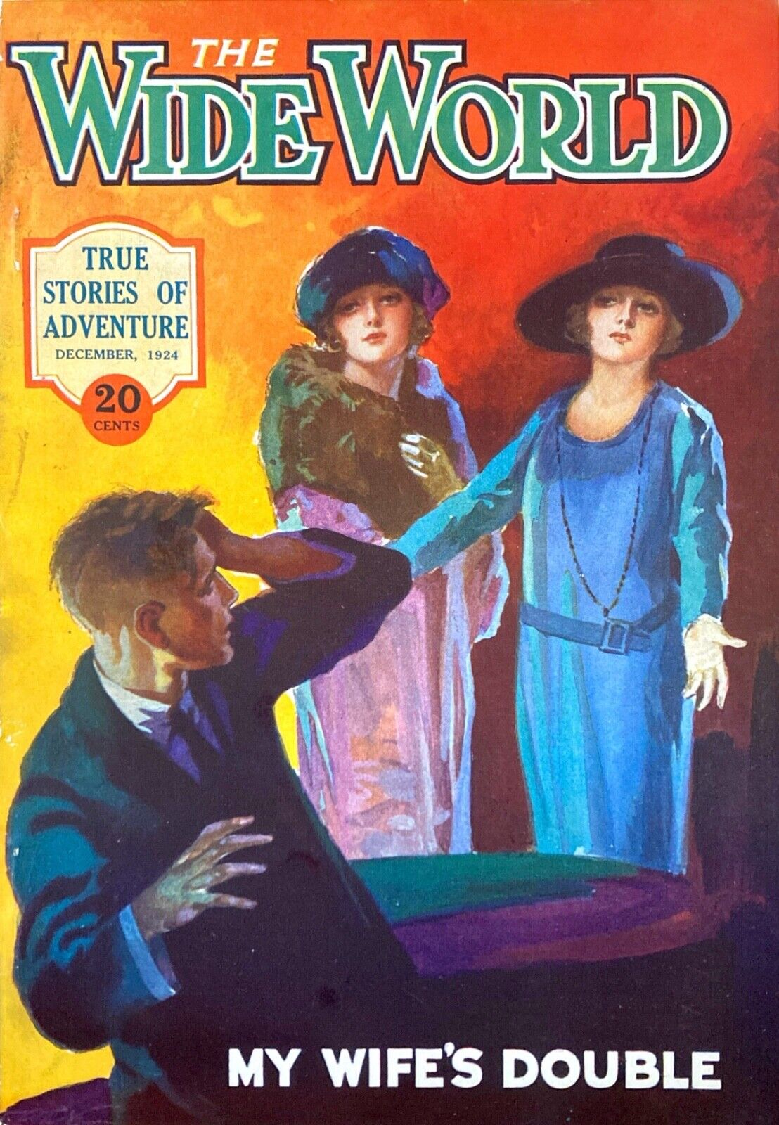 The Wide World Magazine No. 320 Vol. 54 December 1924 London Pulp