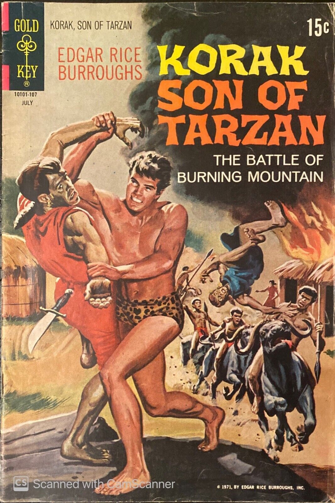 Gold Key Comics Korak Son of Tarzan #42 Bronze Age 1971