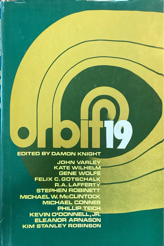 Orbit 19 edited by Damon Knight 1977 Harper Hardcover BCE