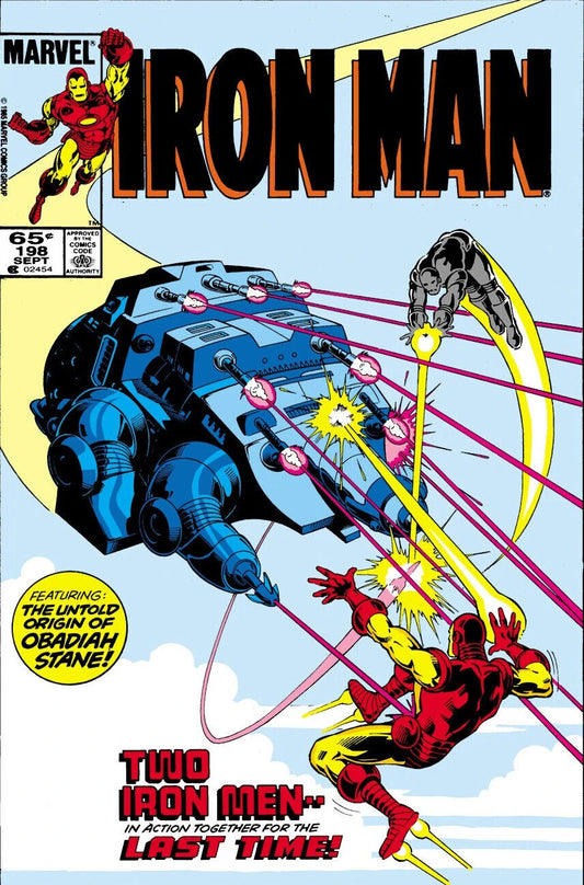 Marvel Comics Iron Man #198 Copper Age 1985
