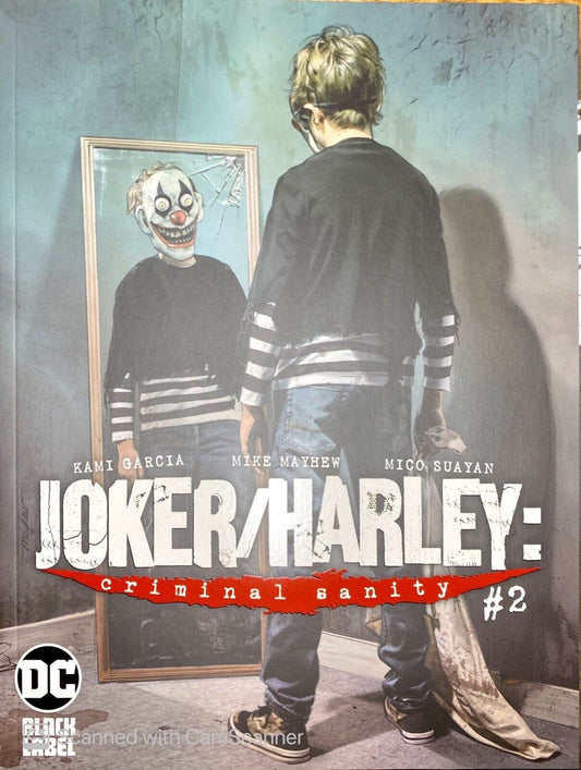 DC Comics Joker/Harley Criminal Sanity #2B Variant Modern Age 2020 Black Label