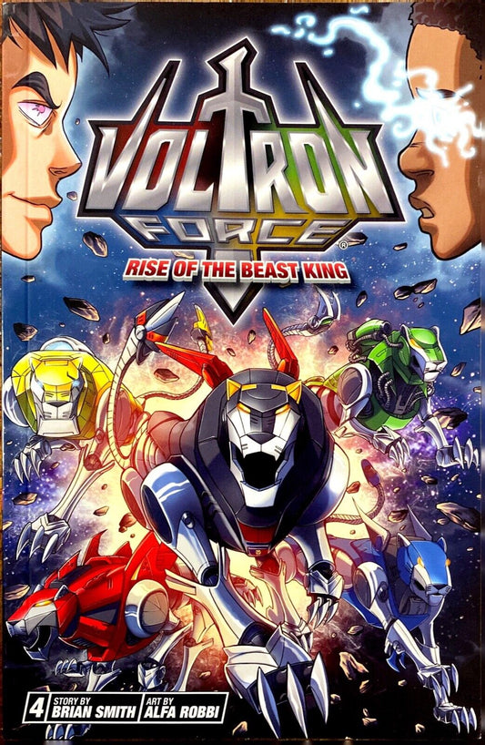 Voltron Force #4: Rise of the Beast King by Brian Smith 2012 VizKids Paperback