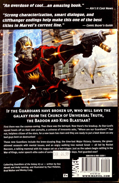 Marvel Comics Guardians of the Galaxy Volume 2: War of Kings Book 1 2009 TPB