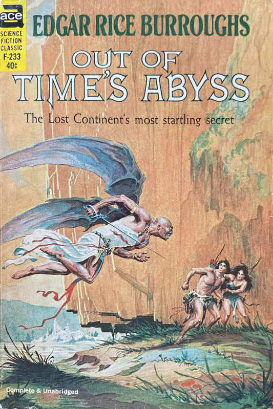 Out of Time's Abyss by Edgar Rice Burroughs Ace F-233 Paperback