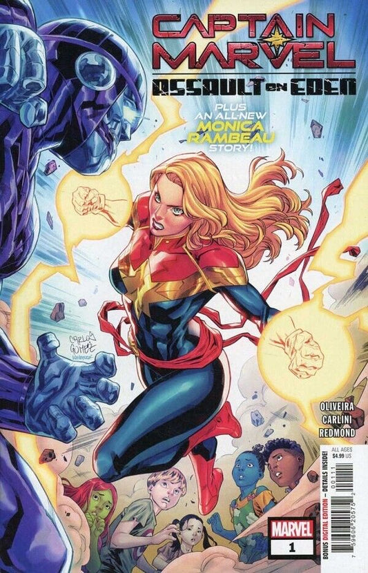 Marvel Comics Captain Marvel: Assault on Eden #1 Modern Age 2023