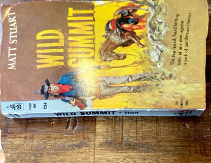 Wild Summit by Matt Stuart 1960 Pocket 1268 Paperback