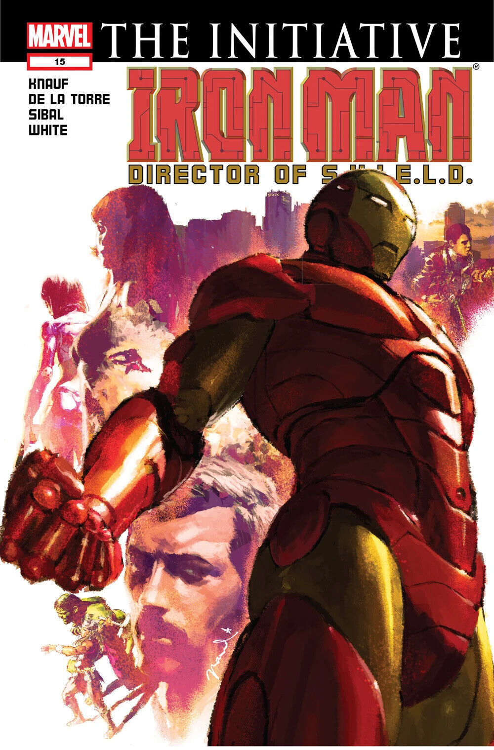 Marvel Comics Iron Man #15 Modern Age 2007 Director of S.H.I.E.L.D.