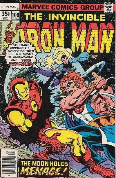 Marvel Comics Iron Man #109 Bronze Age 1978