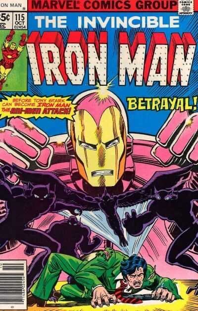 Marvel Comics Iron Man #115 Bronze Age 1978