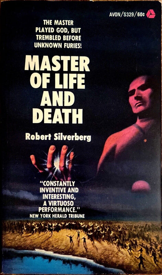 Master of Life and Death by Robert Silverberg 1968 Avon S329 Paperback